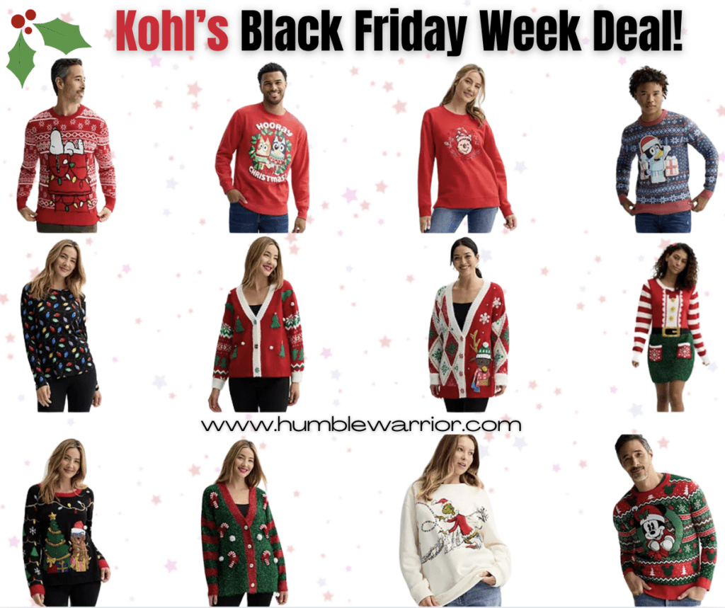Kohl’s Black Friday!!